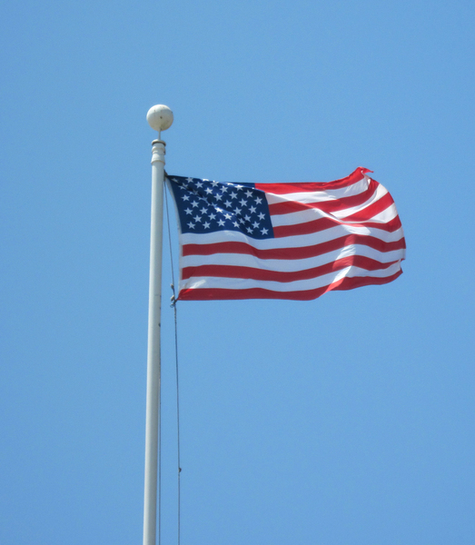 US flag: An american flag