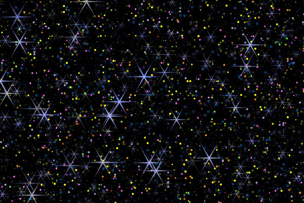 Stars and Confetti