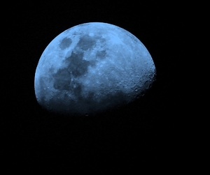 Blue Moon 1: Moon Spots and Crators