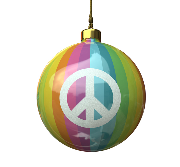 Peace Christmas Ball
