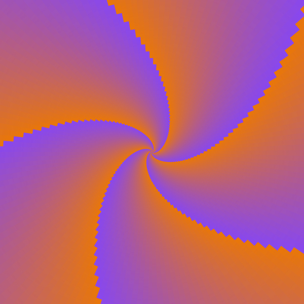 Two Colour Spiral 2