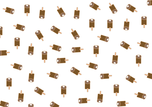 chocolate popsicle background