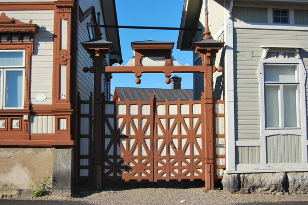 Fine Wooden Gate