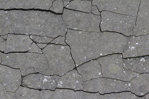 Cracked concrete texture