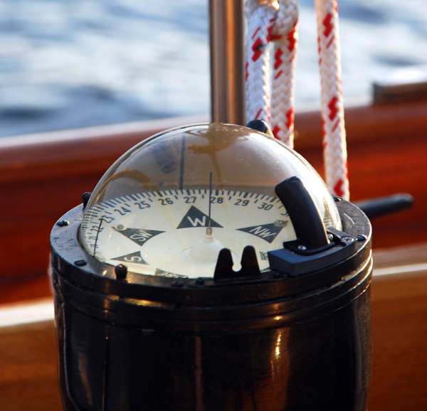 Compass: Compass on sailing Yacht