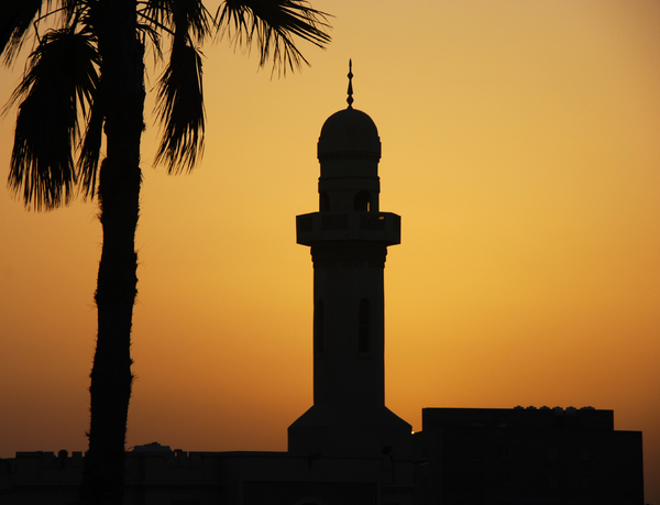 Minaret at Sunset 1