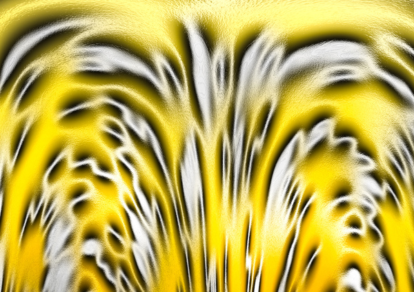 Yellow texture illustration
