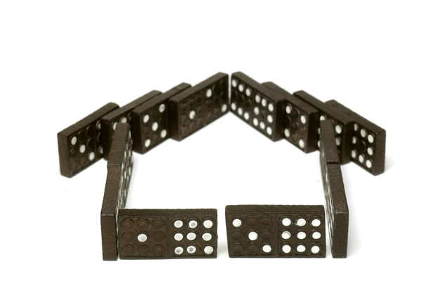 Free stock photos - Rgbstock - Free stock images Dominoes house.
