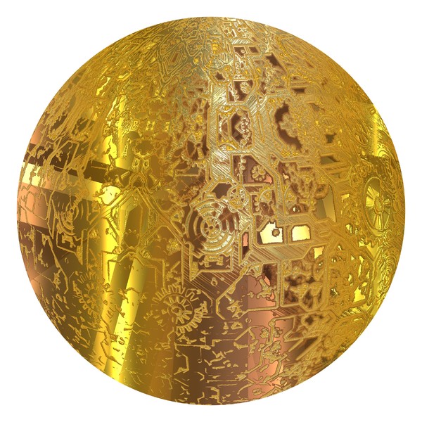 Gold Sphere: 