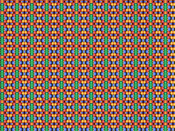 multicolored beaded mat1