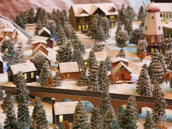 Winter town scene 2