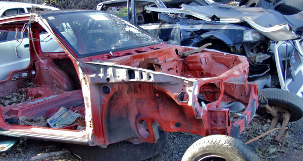 at the wrecker's yard12: vehicle wreckers salvage yard