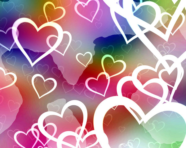 Hearts Background 9