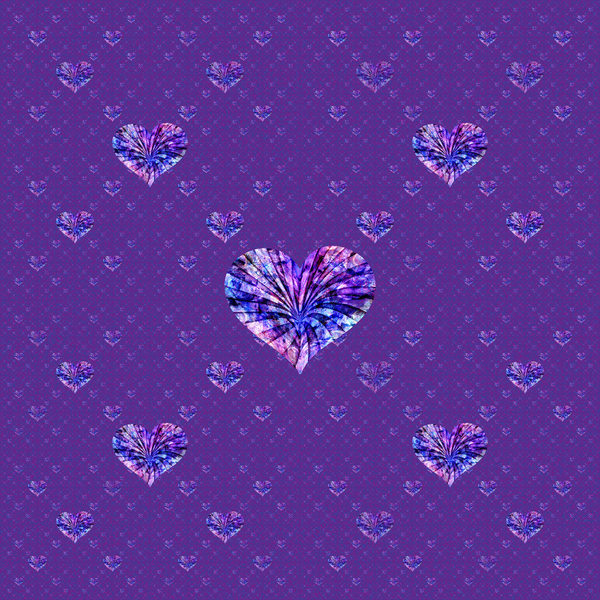 Geometric Heart Pattern 2