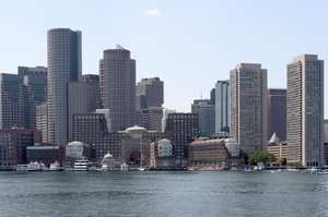 Boston's waterfront: Boston from the sea