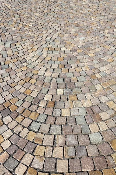 Block paving texture