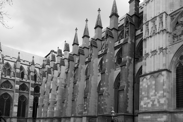 Westminster Abbey B/W