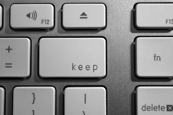 Computer keyboard keep: Computer keyboard keep