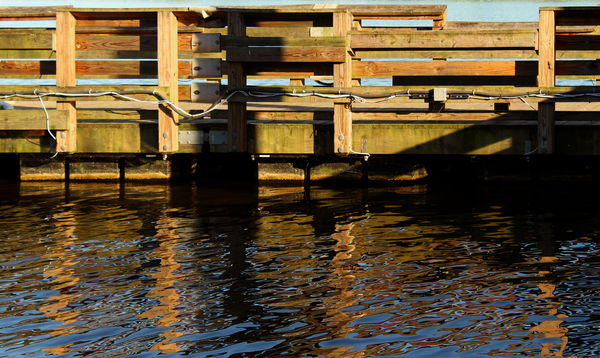pier and its reflection