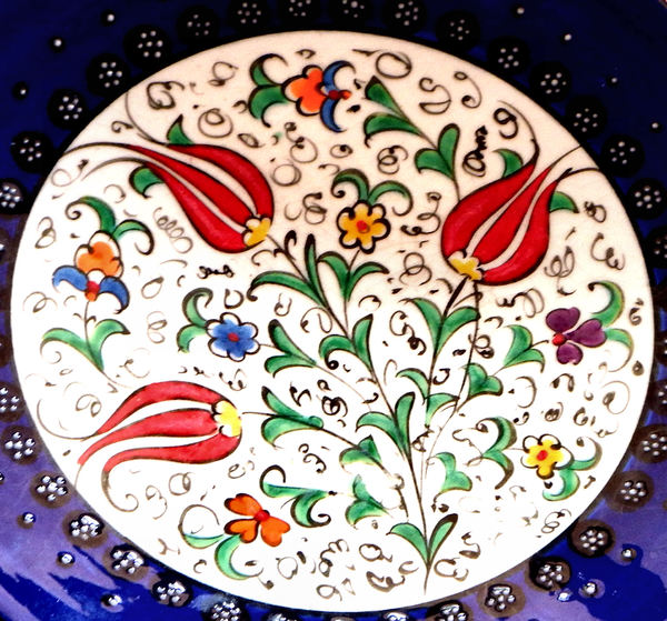 glazed floral turkish tiles3