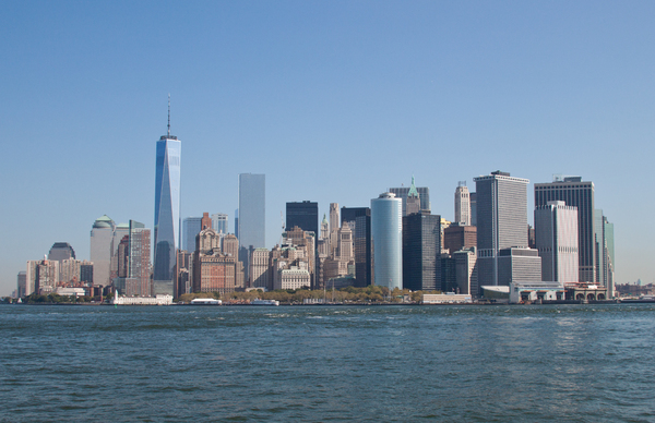 New York skyline: Skyline taken in Sept 2014