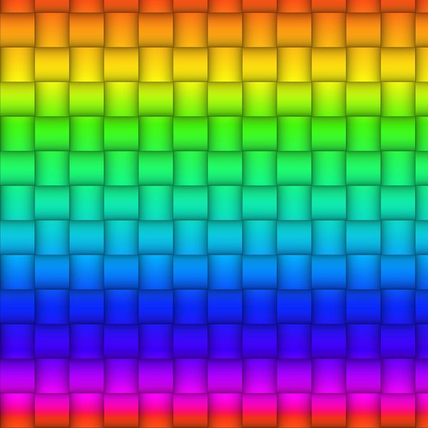 Weave Rainbow Background