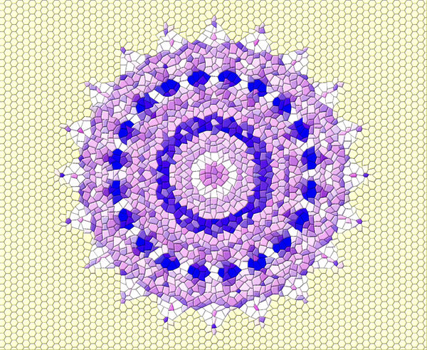 purple mosaic mandala1