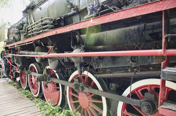 old Russian  train