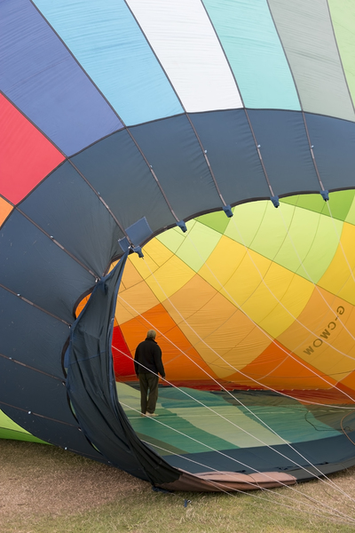 Hot air balloon check