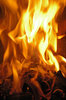Fireplace series 5: Series of fire photos taken of the same fire - an indoor fireplace.NB: Credit to read 