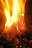 Fireplace series 3: Series of fire photos taken of the same fire - an indoor fireplace.NB: Credit to read 