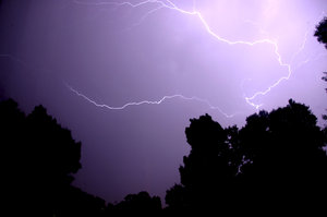 crack!: Lightning strikes nearby my house!NB: Credit to read 