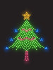 Xmas Lights 3: Christmas decoration made with leds.