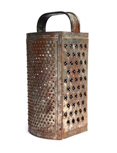 Old Rusty Grater 1: Old rusty grater
