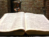 Bible and cup: 