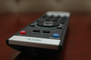 Remote Control: remote control with Chinese characters.