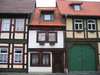 old half-timbered house in wer: old half-timbered house in wernigerode