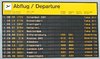 airport departure table: airport departure table