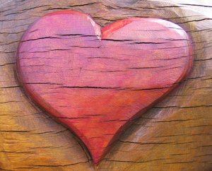 wooden heart: wooden heart - unfulfilled love?