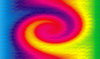 Color Twirl: Color Twirl on Canvas.