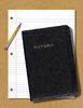 Take Notes: A Lo Res version of a Bible study collage.For Hi Res, please visit:http://www.stockxpert.com ..