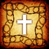 Chain Frame: Chain frame with a Christian cross.Please visit my stockxpert gallery:http://www.stockxpert.com ..