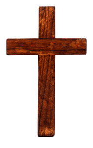 Wood Cross: A wood cross isolated on white.http://www.dailyaudiobibl ..Please visit my stockxpert gallery:http://www.stockxpert.com ..