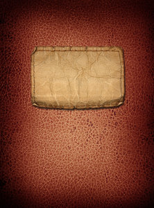 Leather Cover 3: Lo Res variations on a leather book cover with a jeans tag.
Visit me at Dreamstime: 
https://www.dreamstime.com/billyruth03_info