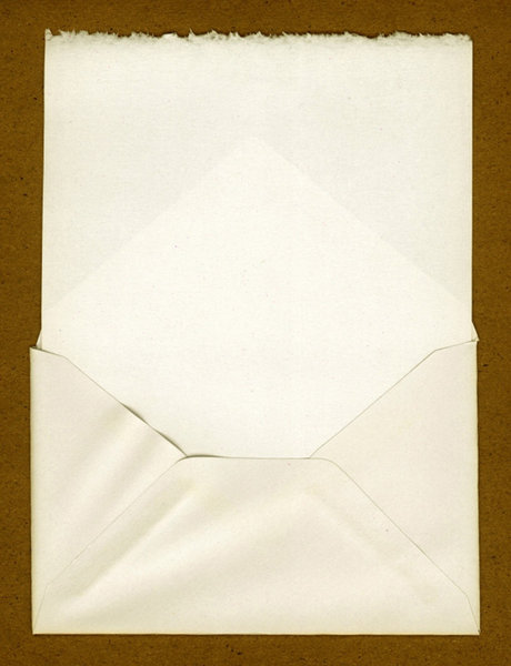 Letter: A vintage envelope and letter.This is the Lo Res version.For the Hi Res version visit:http://www.stockxpert.com ..