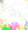 Celebration: A colorful floral background for Corporate and General concepts.