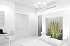Bedroom 3D: Concept for a bedroom with nature inside