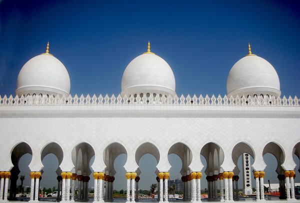 Islamic architecture 4: Architectural pics from the Sheikh Zayed Mosque in Abu dhabi