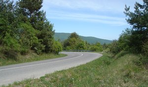 Mountain road: road in mountains, slovakia