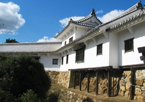 Himeji Castle (White Heron Cas: It was registered as one of the first Japanese World Heritage Sites by UNESCO and it is one of Japan's 